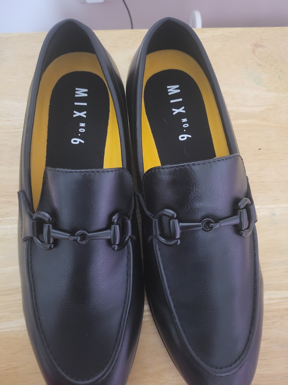 Mix No. 6 Men's Black Slip-On Loafers